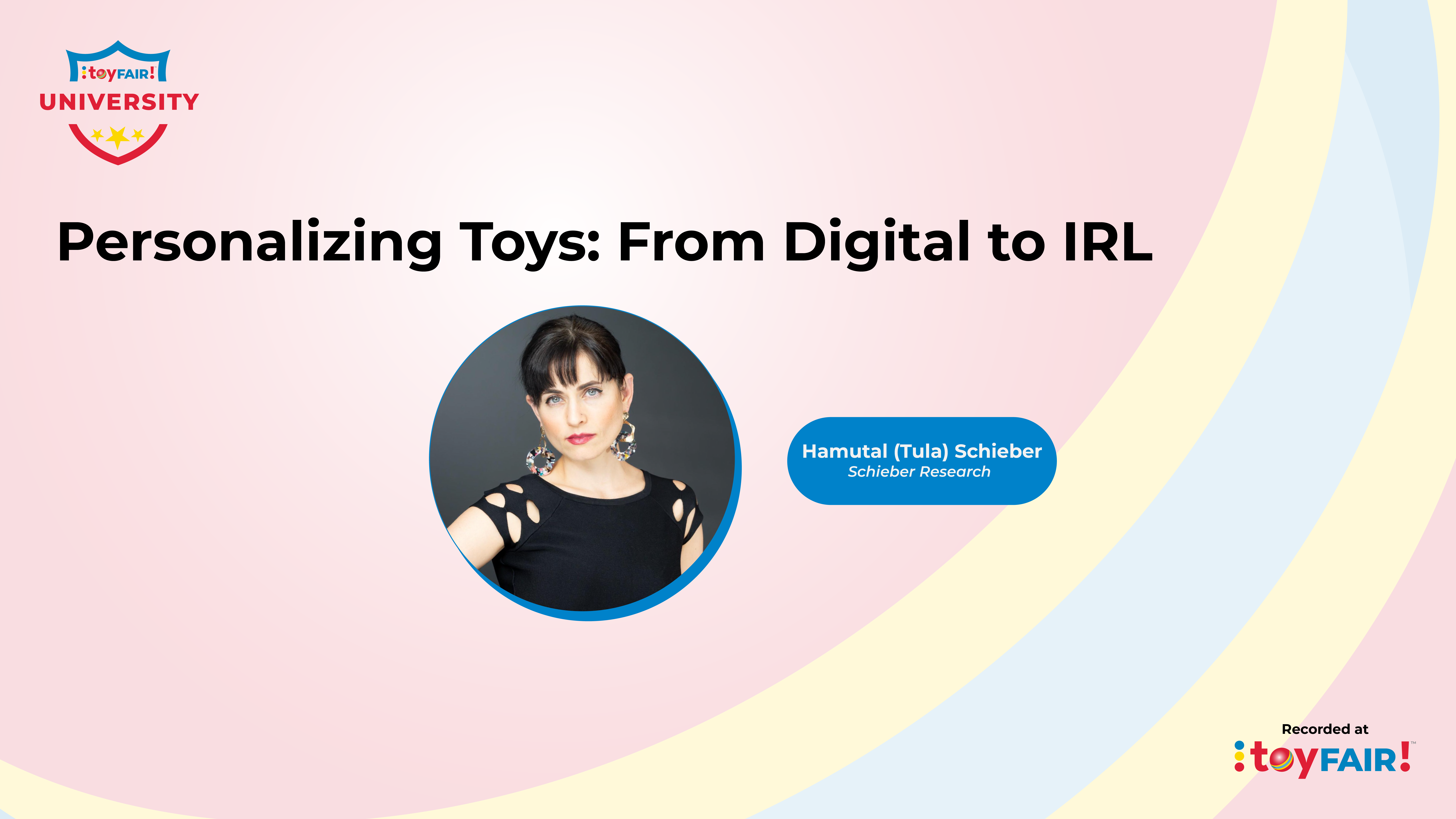 Personalizing Toys: From Digital to IRL