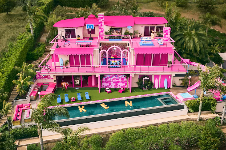 airbnb barbie malibu dreamhouse