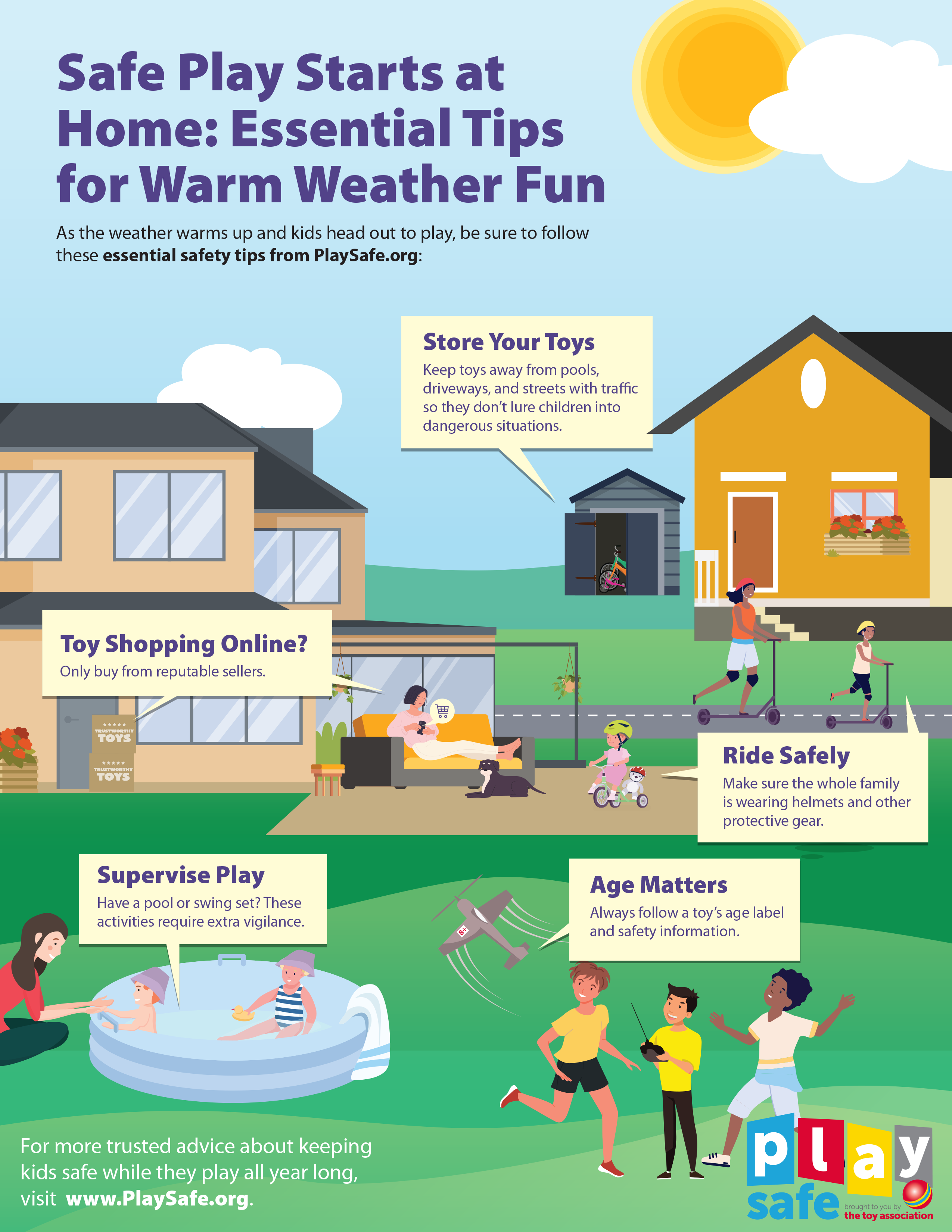 The Toy Association™ Shares Essential Tips for Safe Play this Spring ...
