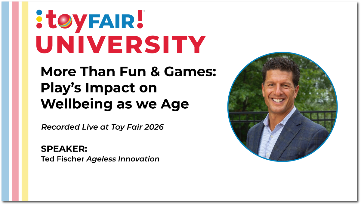 More Than Fun & Games: Play’s Impact on Wellbeing as we Age